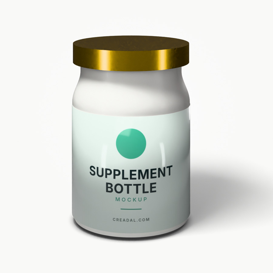 Supplement bottle