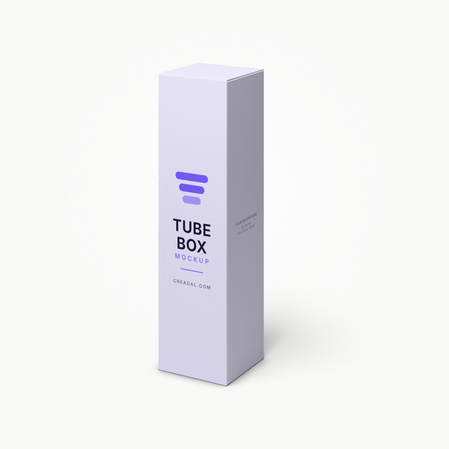 Tall tuck end box (tube, serum)