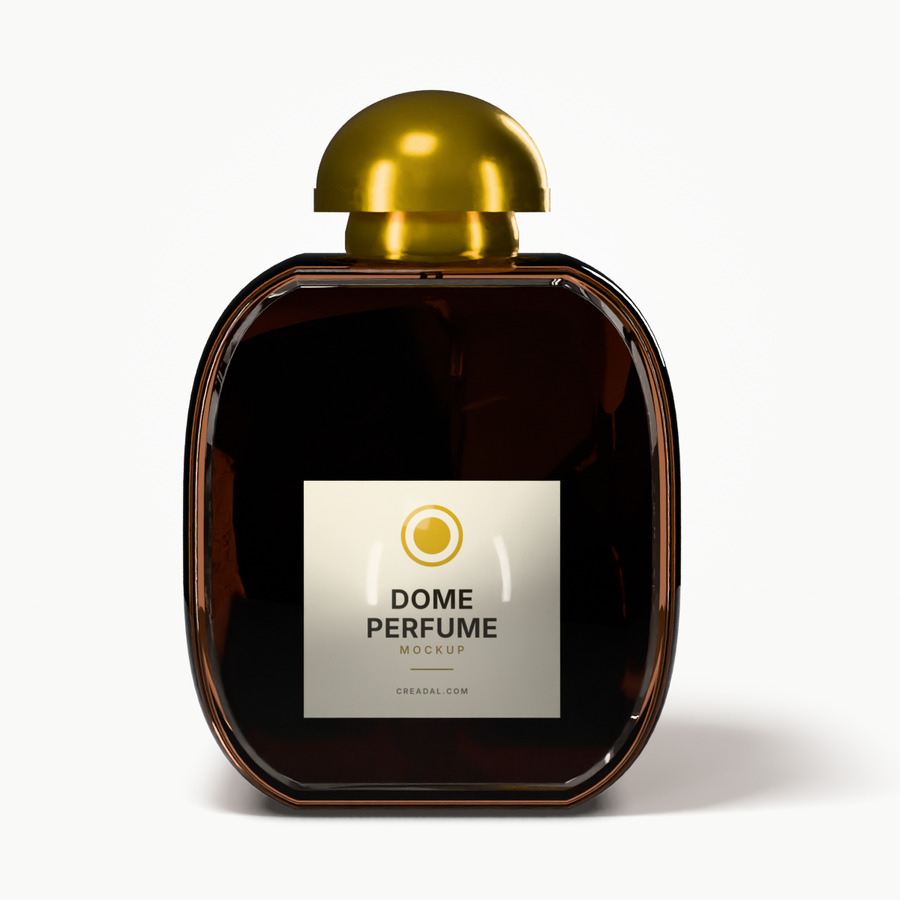 Dome perfume bottle