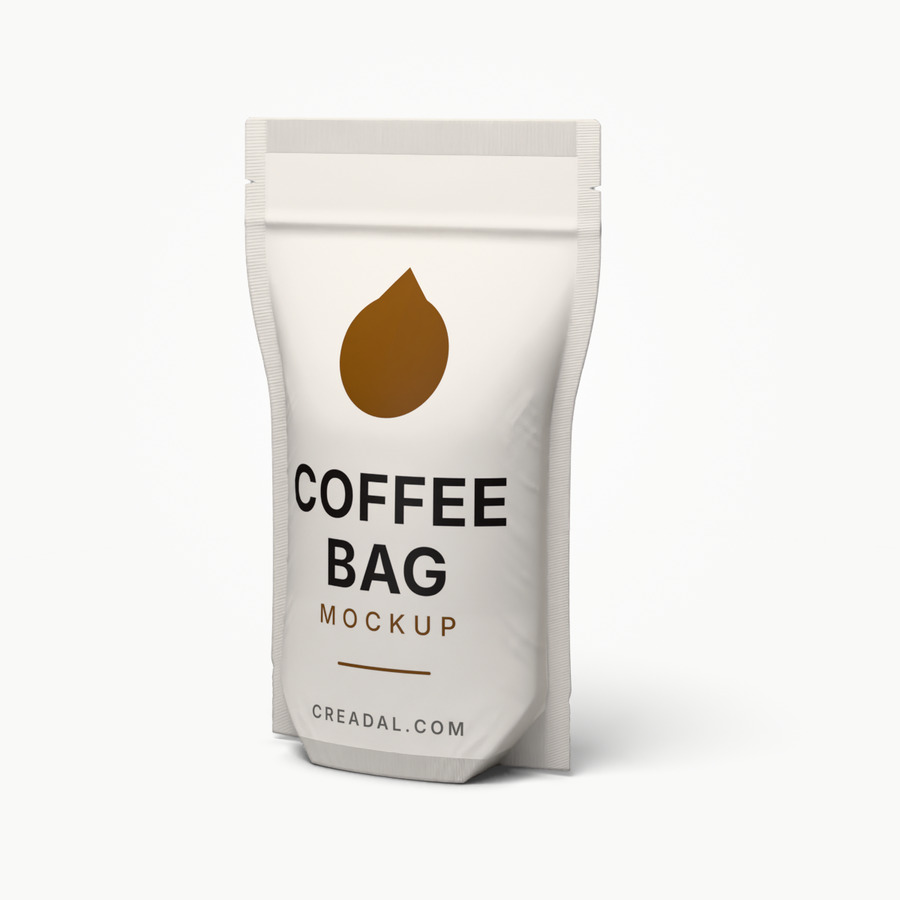 Coffee pouch with valve