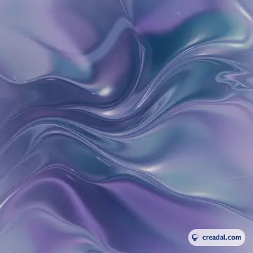 光泽流体波浪 (1:1)