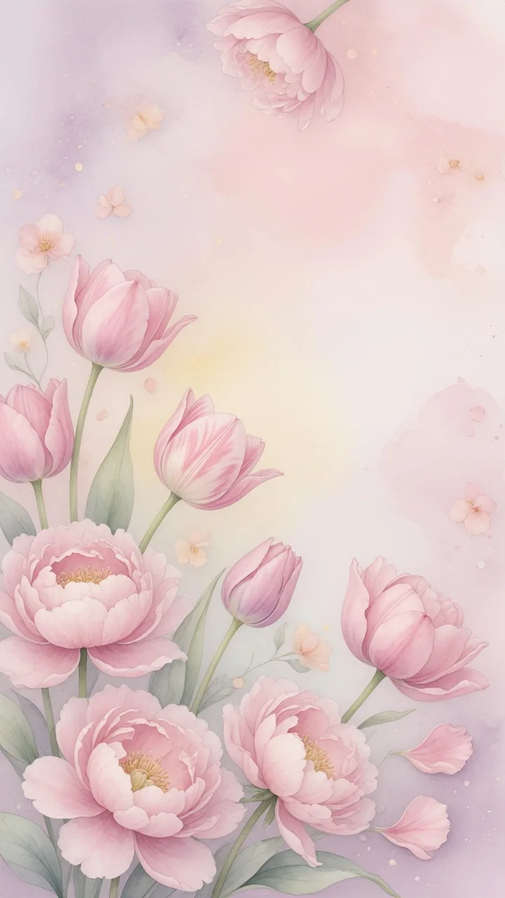 Soft Pink Peonies (9:16)