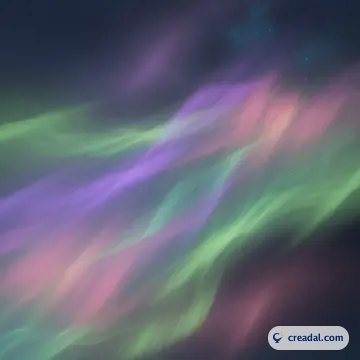 Soft aurora gradient (1:1)