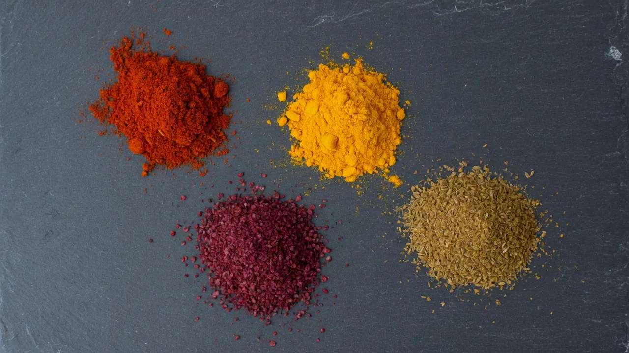 Colourful spice backdrop (16:9)