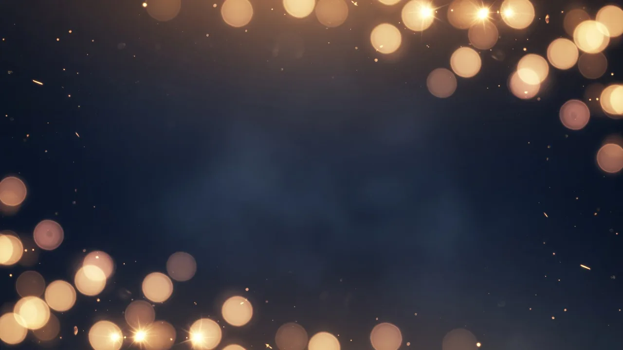 Warm Golden Bokeh (16:9)