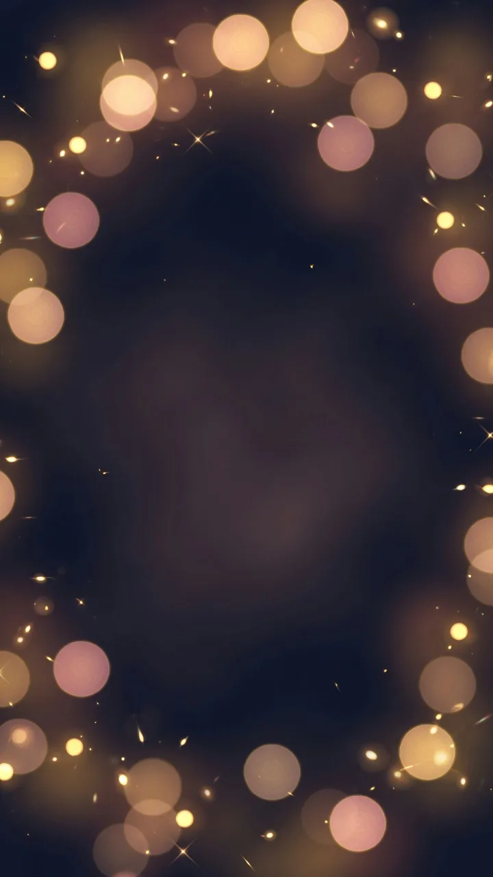 Warm Golden Bokeh (9:16)