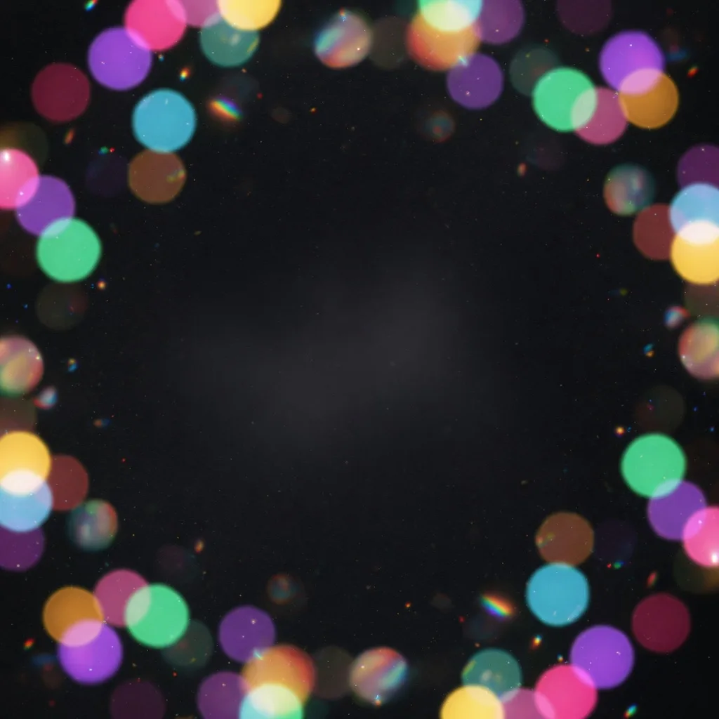 Rainbow Bokeh Lights (1:1)