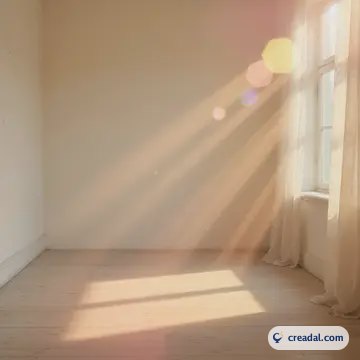 暖かい陽光の筋 (1:1)