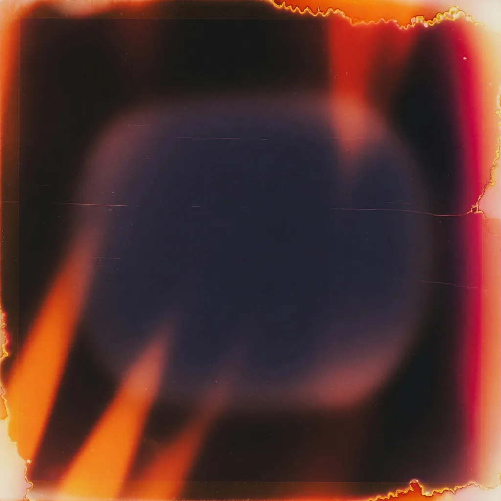 Oranges Filmlichtleck (1:1)
