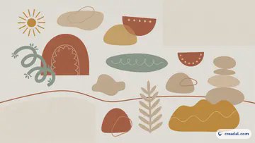 波西米亚有机形状 (16:9)