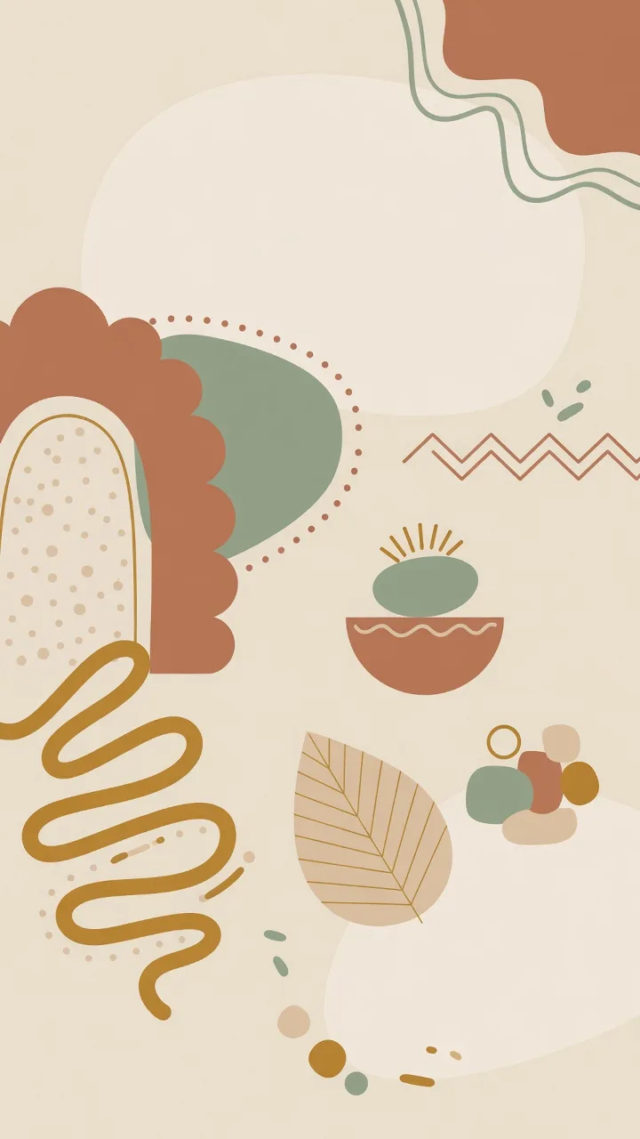 Boho Organic Shapes (9:16)