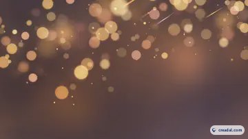 柔和金色光斑 (16:9)