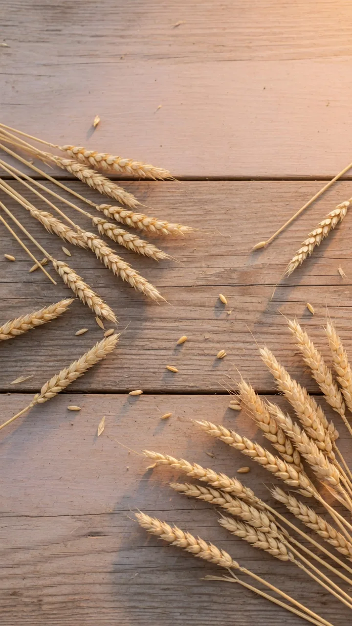 Golden wheat table (9:16)