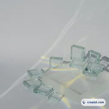 Glasblock-Produktbühne (1:1)