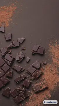 Textura de Chocolate Negro (9:16)