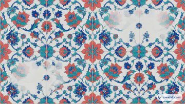 Ottoman tile pattern (16:9)
