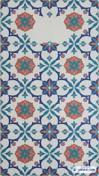 Ottoman tile pattern (9:16)