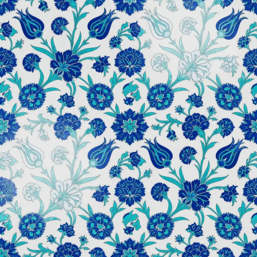 Iznik Tile Pattern (1:1)