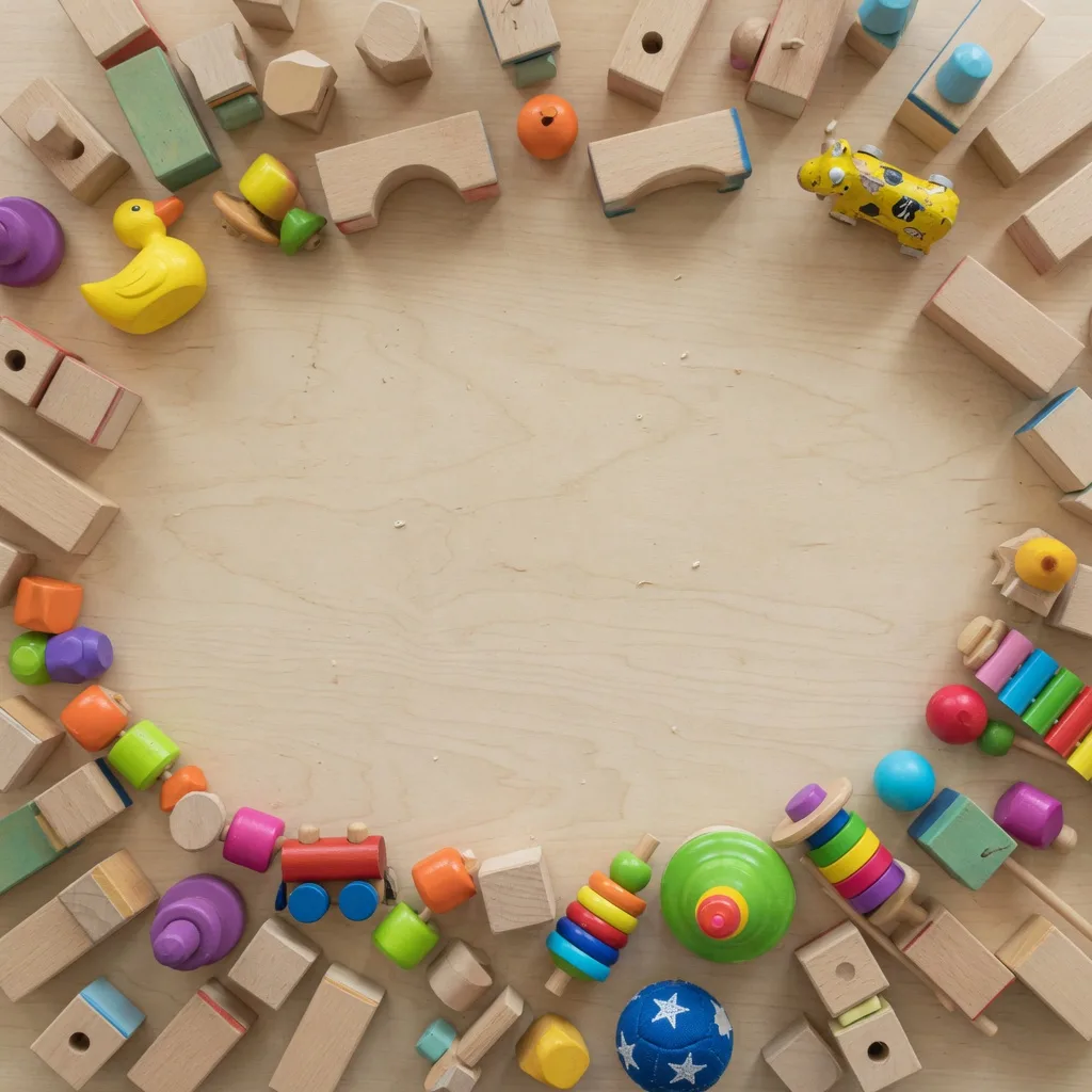 Bunte Holzbausteine (1:1)