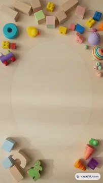 مكعبات ألعاب خشبية (9:16)