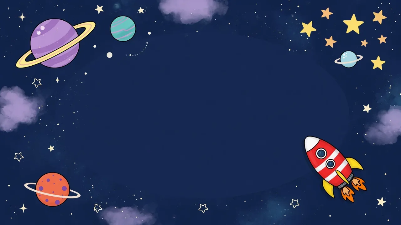 Playful Cartoon Space (16:9)