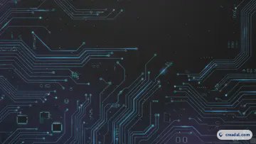 光る回路パターン (16:9)