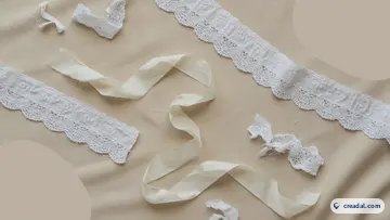 象牙色のレースリボン (16:9)