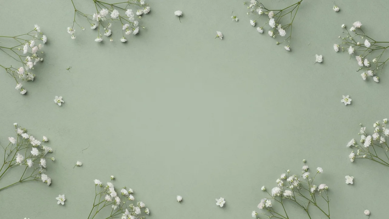 Gypsophile vert sauge (16:9)