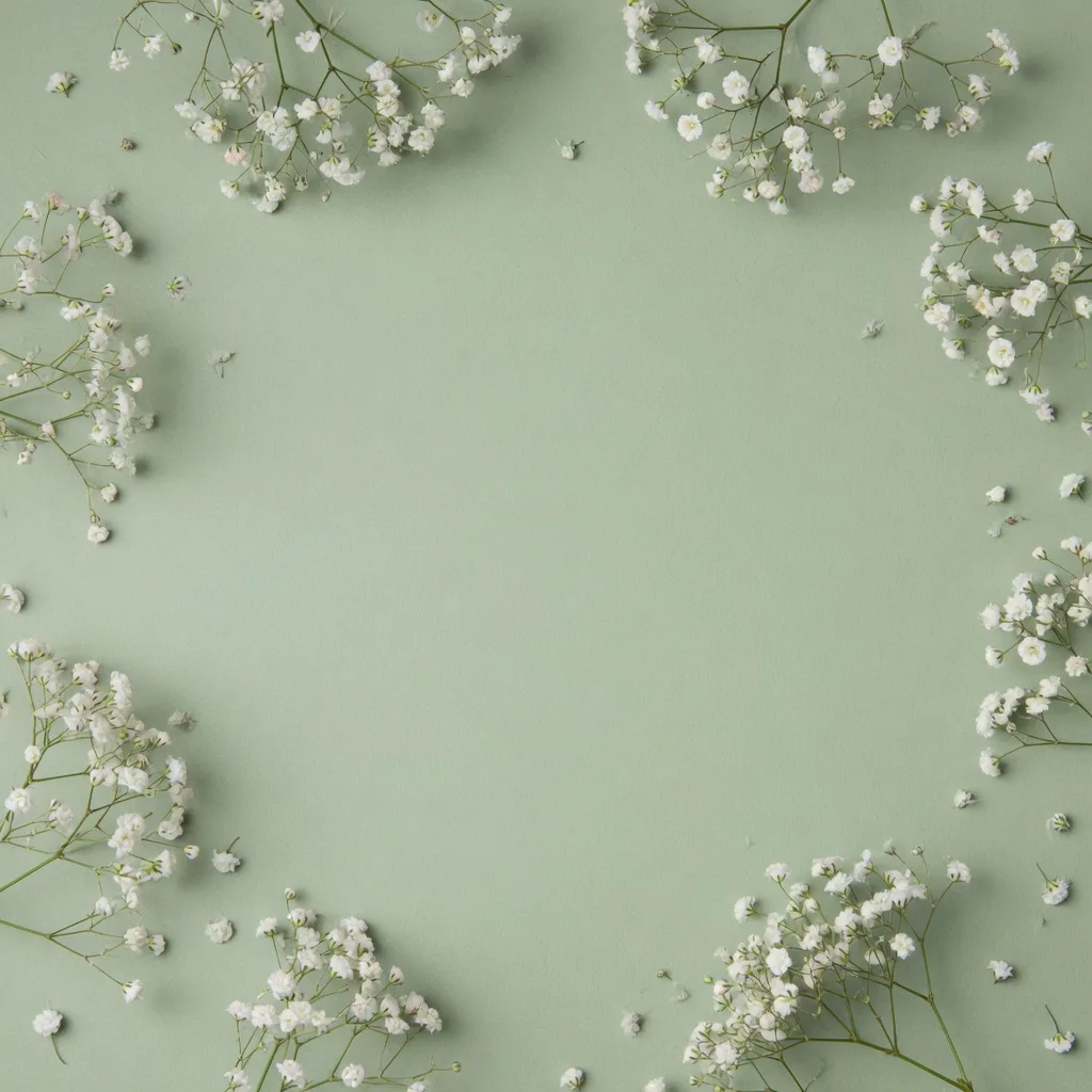 Gypsophile vert sauge (1:1)