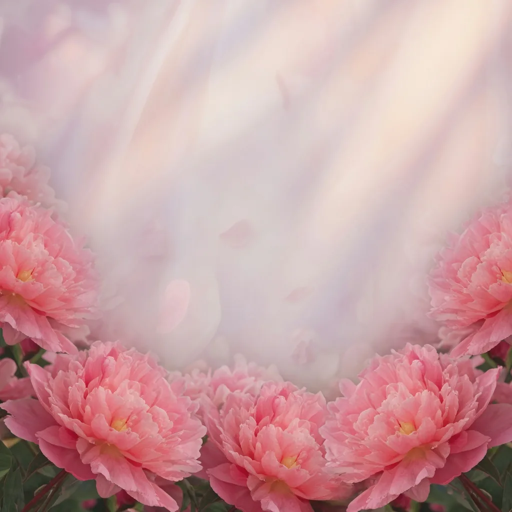 Soft Pink Peonies (1:1)