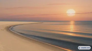 Mar en calma dorado (16:9)