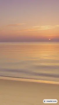 Mar en calma dorado (9:16)