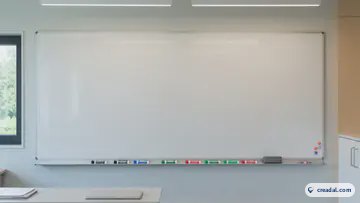 سبورة بيضاء فارغة (16:9)