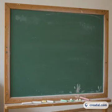 سبورة خضراء فارغة (1:1)