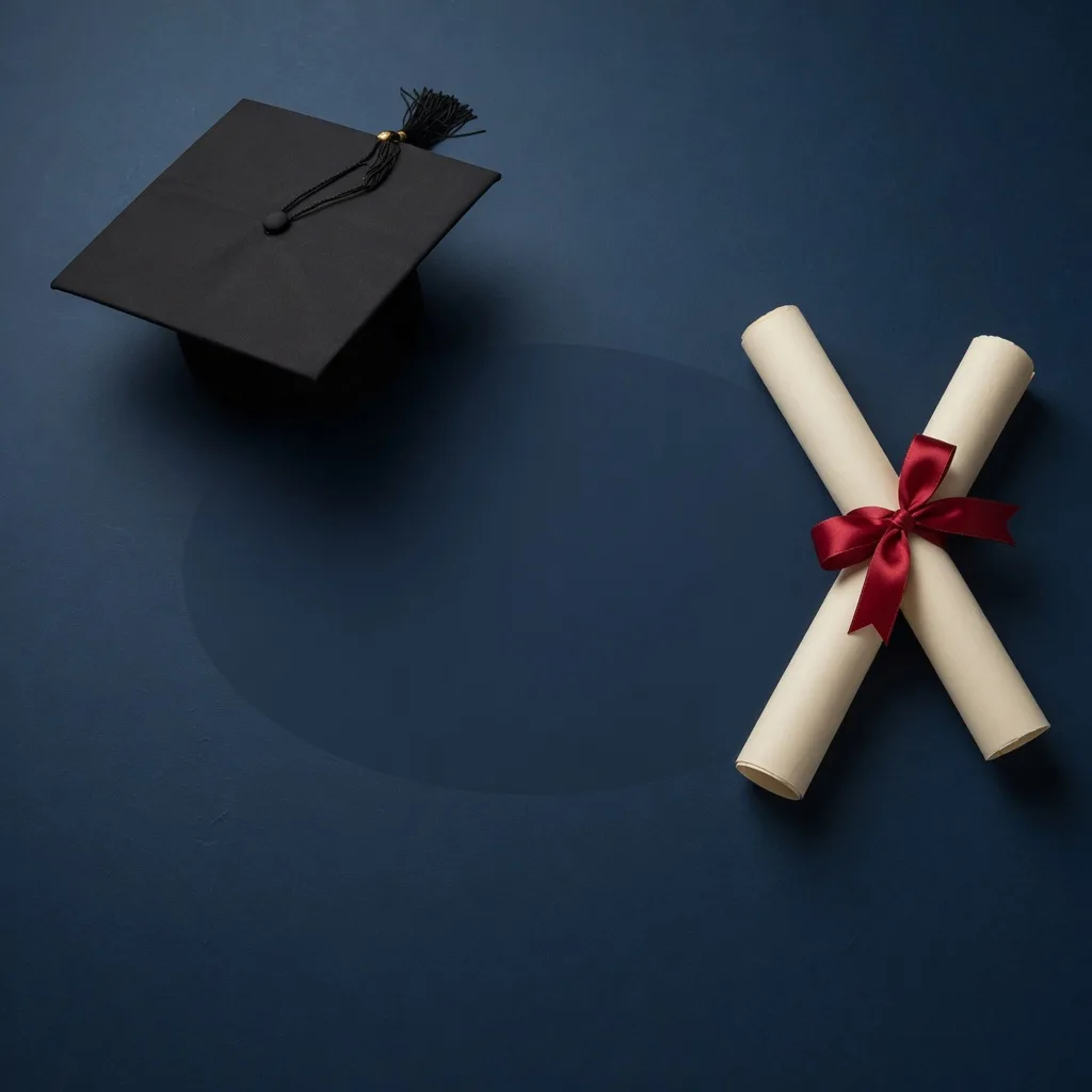 Cap and Diploma (1:1)
