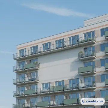 واجهة مبنى سكني حديث (1:1)