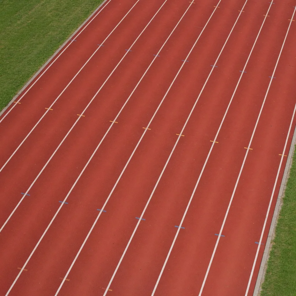 Pista Vermelha de Corrida (1:1)