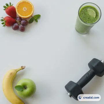 Fruta y mancuerna (1:1)