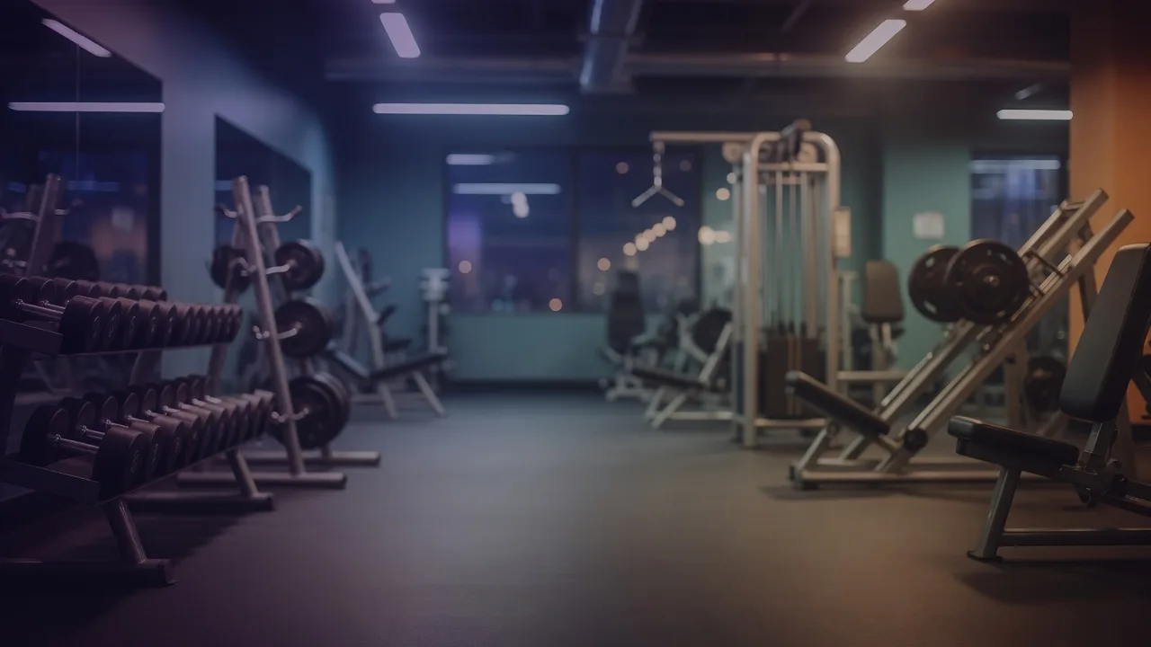 Moody Empty Gym (16:9)