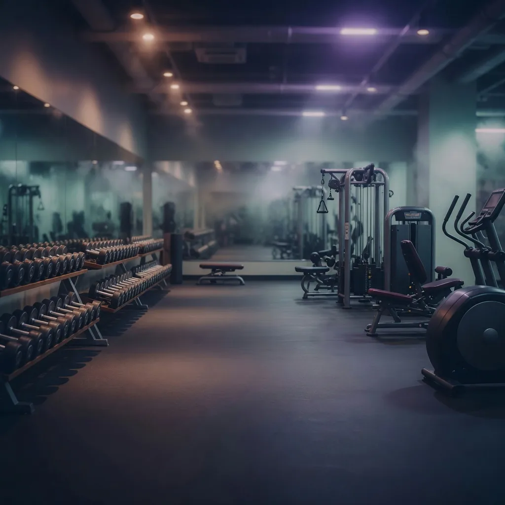 Moody Empty Gym (1:1)