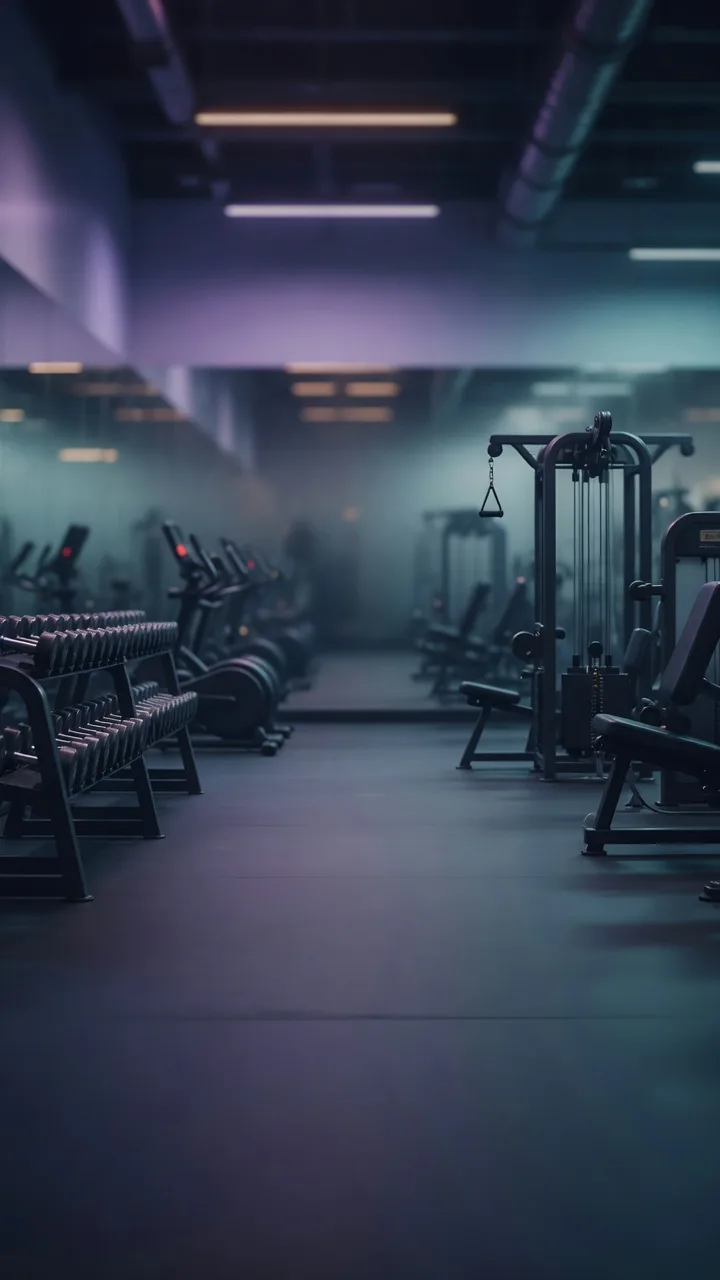 Moody Empty Gym (9:16)