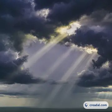 劇的な嵐の空 (1:1)