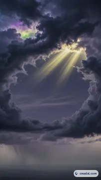 劇的な嵐の空 (9:16)