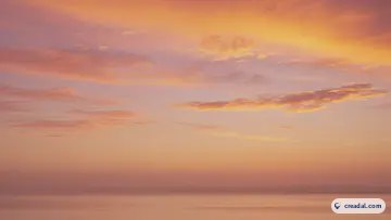 黄金の夕焼け空 (16:9)
