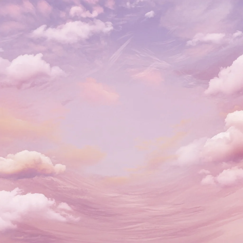 Dreamy pastel sky (1:1)