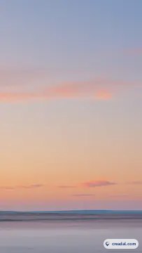 穏やかな夜明けの空 (9:16)