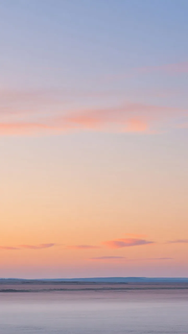 Calm dawn sky (9:16)