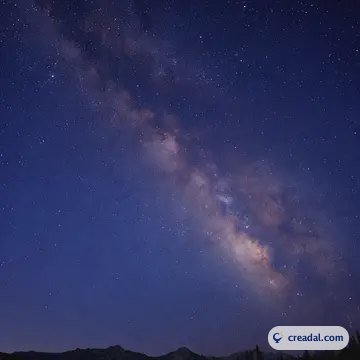 深い星空の夜 (1:1)