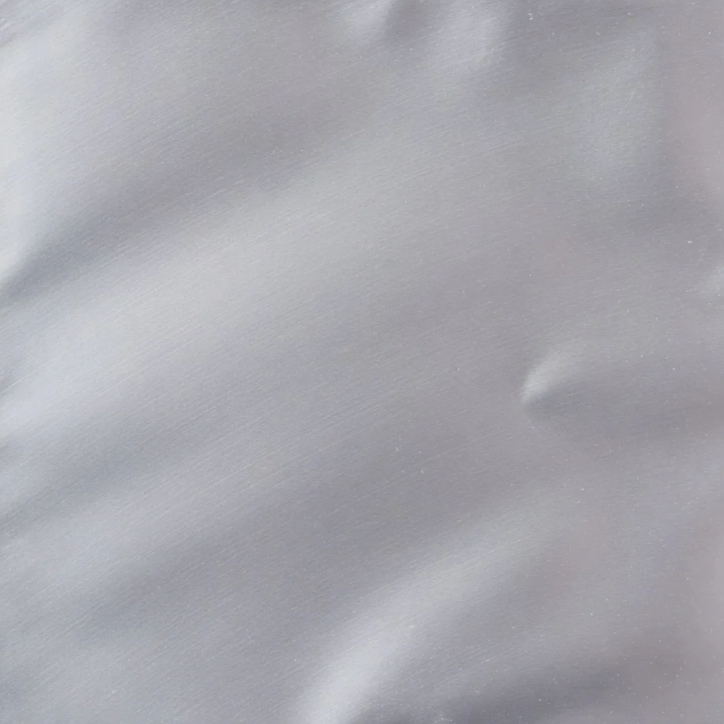 Brushed silver foil (1:1)