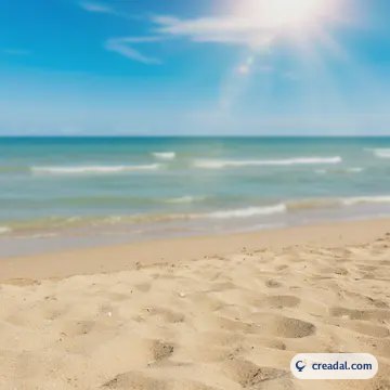 خلفية شاطئ صيفي (1:1)
